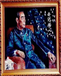 油画作品——周恩来