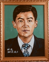 油画作品——潘岩